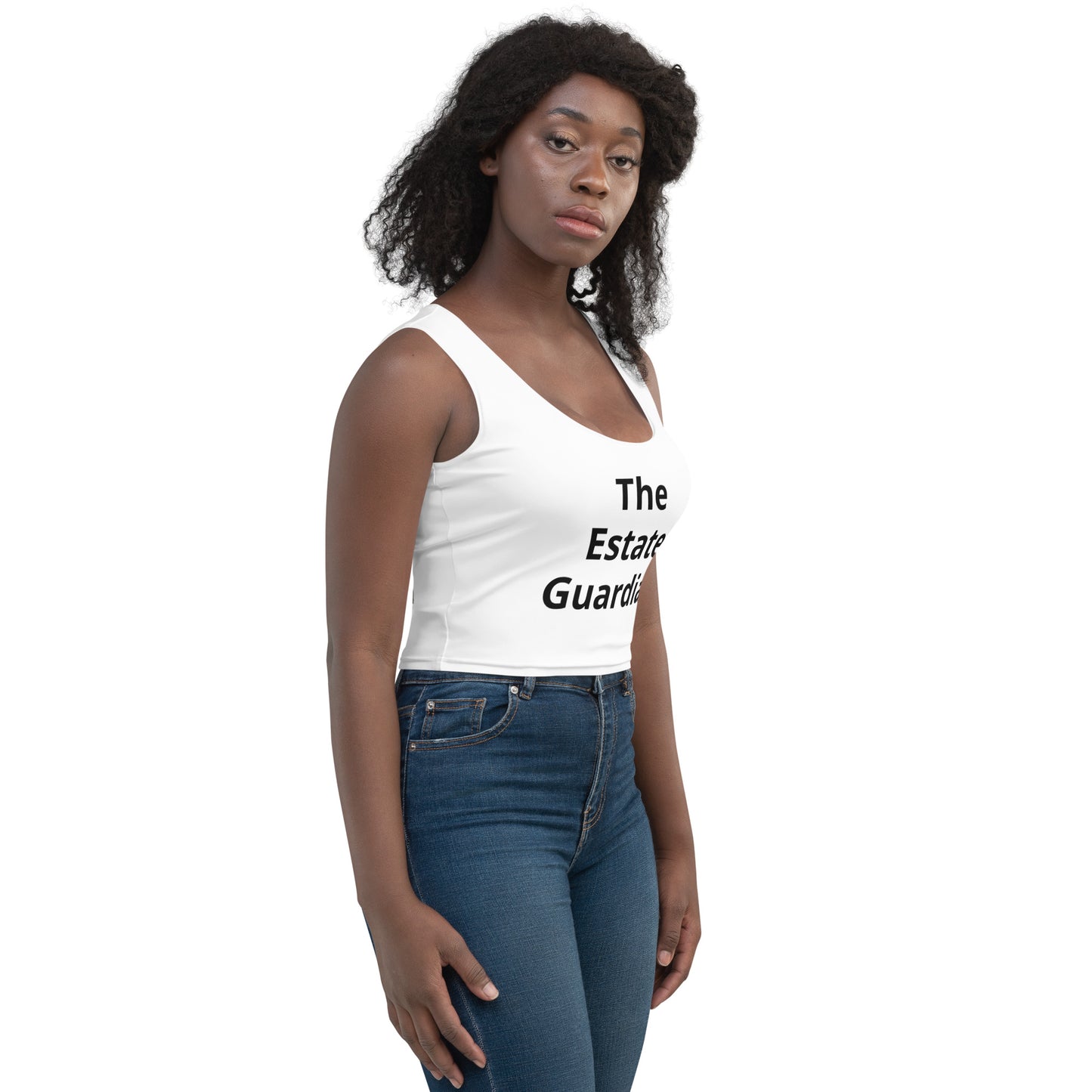 O1 Women's "The Guardian" Crop Top Tee-1