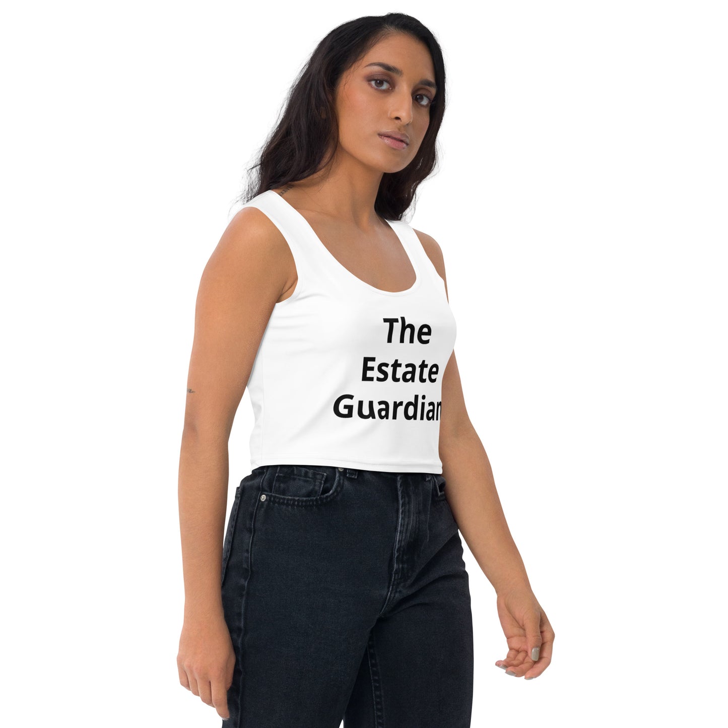 O1 Women's "The Guardian" Crop Top Tee-1