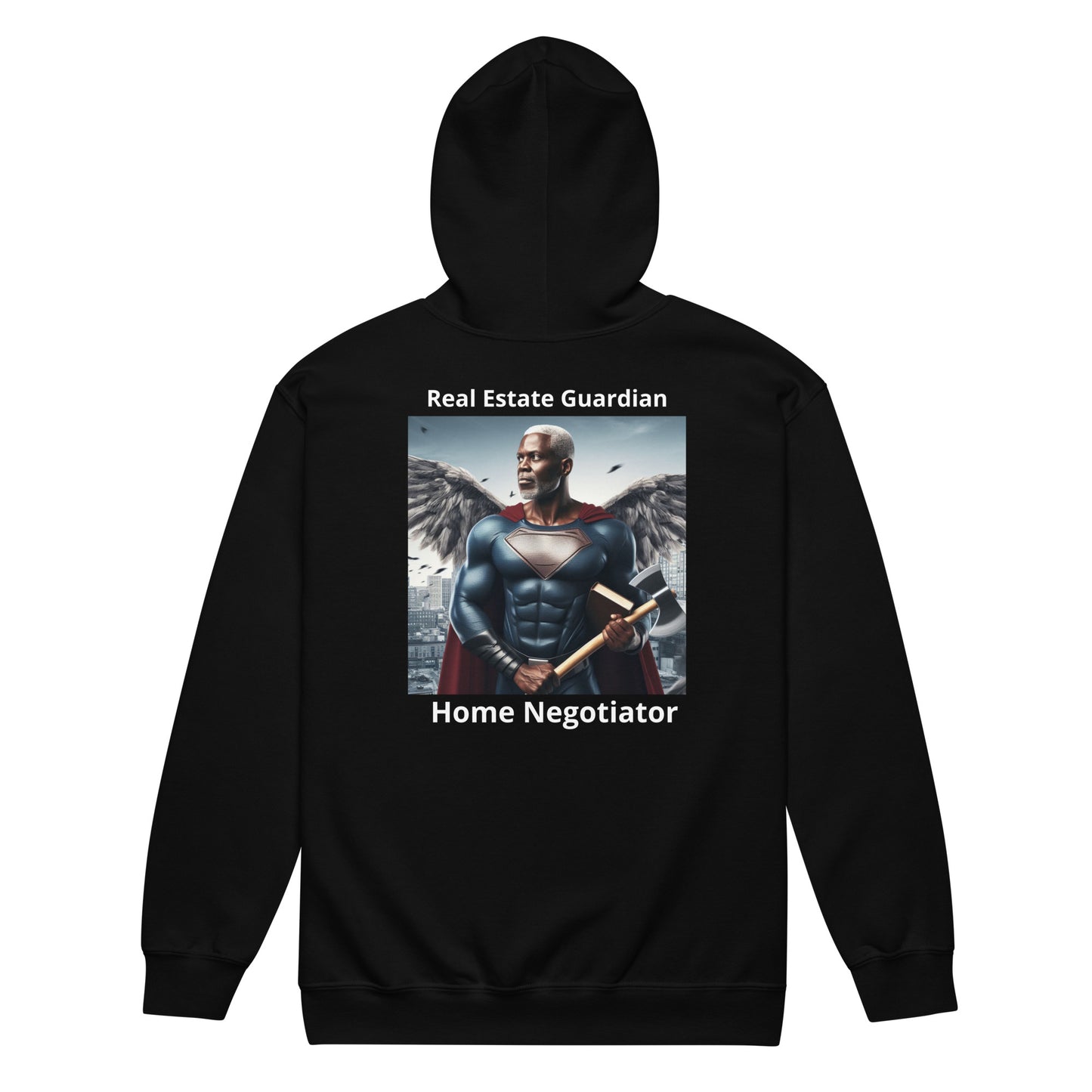 Superhero Section "The Guardian" Men's Hoodie heavy blend zip hoodie