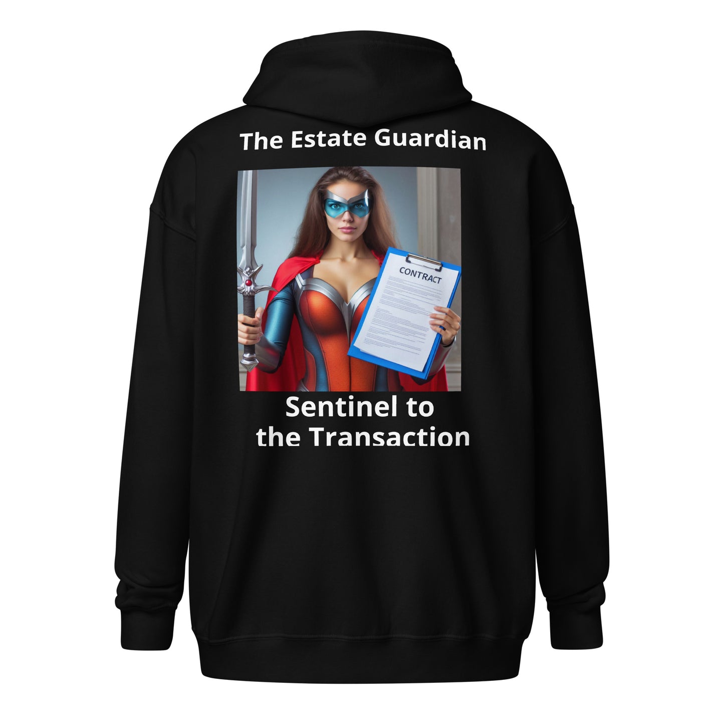 Superhero Section "The Guardian" Women's Hoodie heavy blend zip hoodie