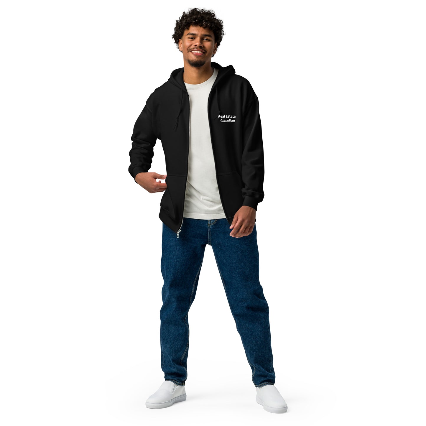 Superhero Section "The Guardian" Men's Hoodie heavy blend zip hoodie