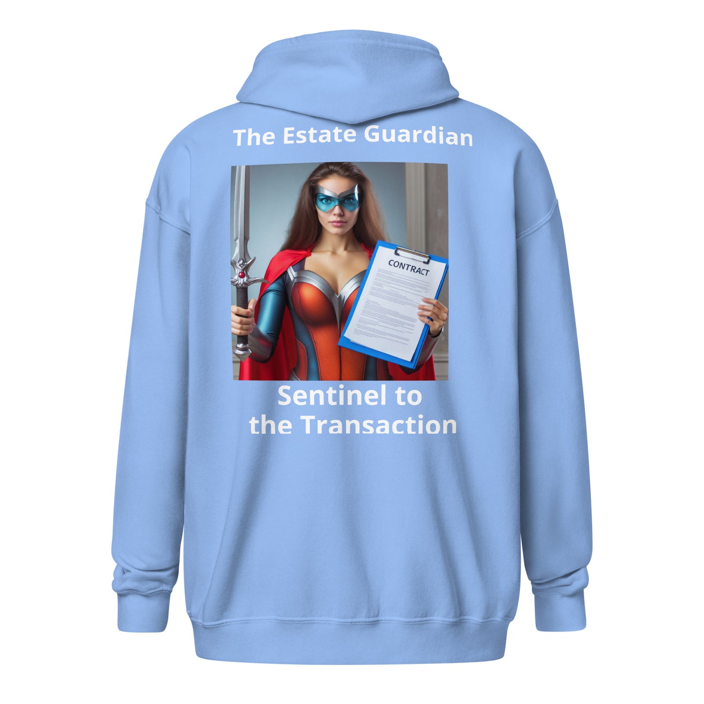 Superhero Section "The Guardian" Women's Hoodie heavy blend zip hoodie