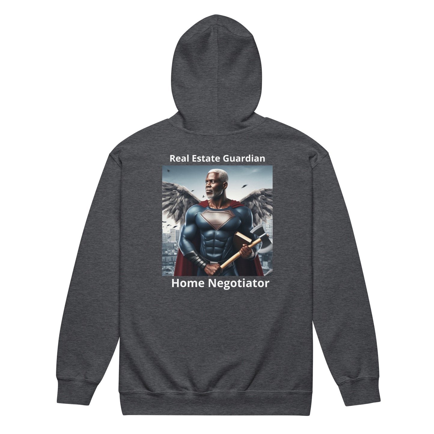 Superhero Section "The Guardian" Men's Hoodie heavy blend zip hoodie