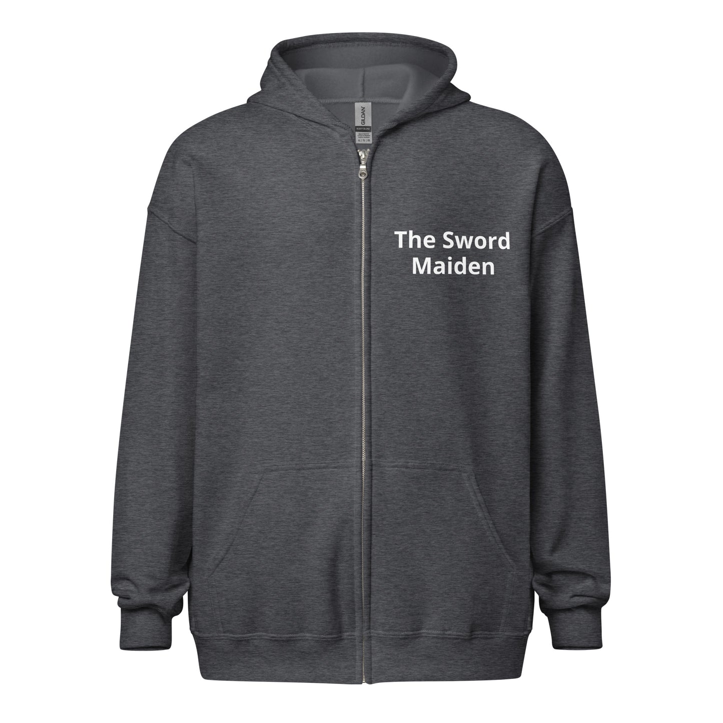 Superhero Section "The Sword Maiden" Women's Hoodie heavy blend zip