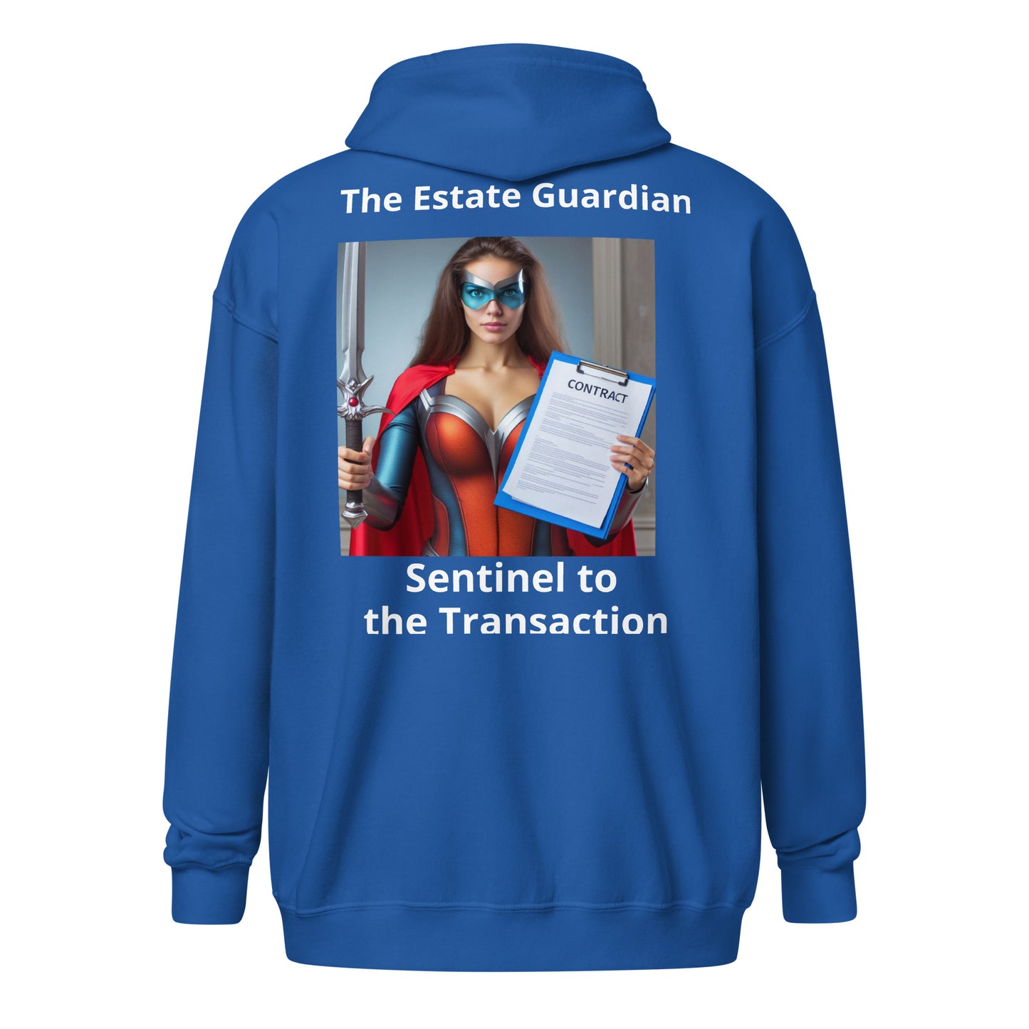 Superhero Section "The Guardian" Women's Hoodie heavy blend zip hoodie