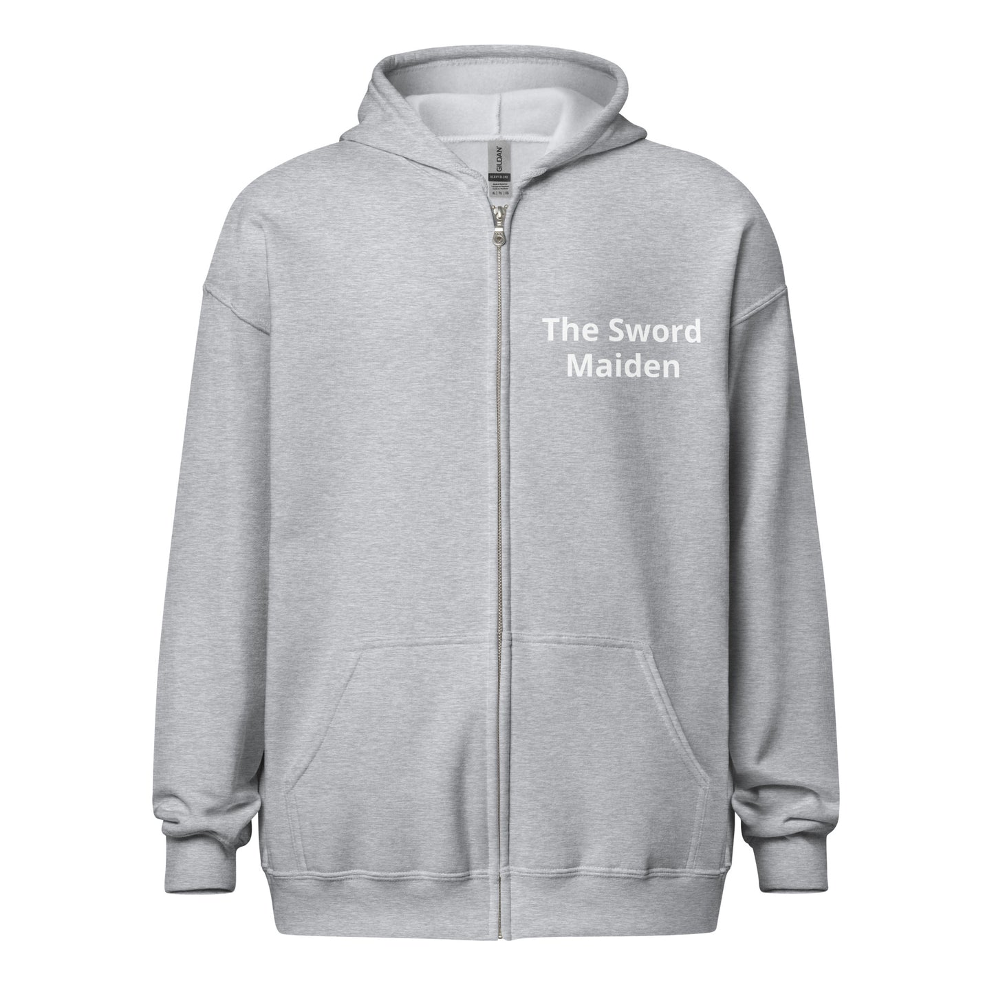 Superhero Section "The Sword Maiden" Women's Hoodie heavy blend zip