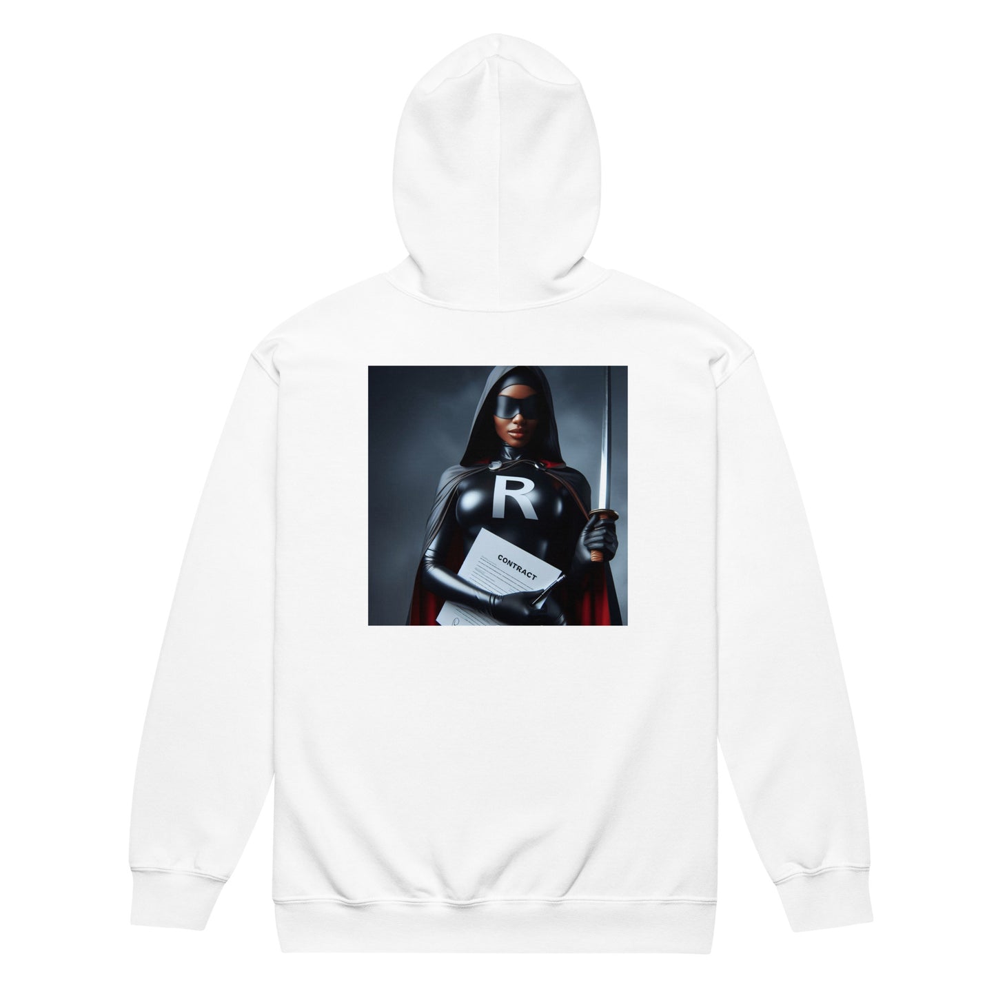 Superhero Section "The Sword Maiden" Women's Hoodie heavy blend zip